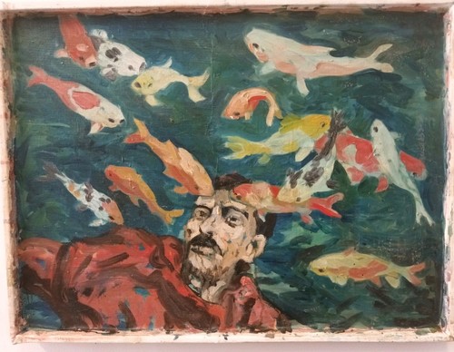 Tableau moderne surréaliste - tableau,
