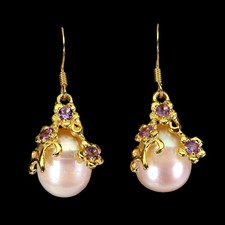 925 Argent Sterling Boucles