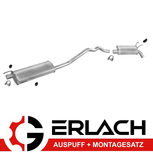 Pot échappement pour - d'échappement,