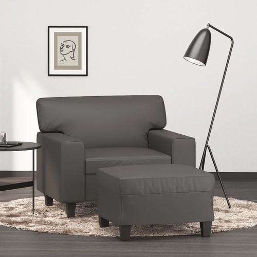 Fauteuil avec repose pied - fauteuil, repose-pied
