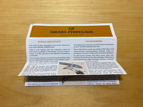 Girard perregaux instructions - girard-perregaux,