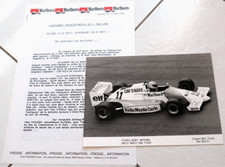 1986 GP F3000 ORECA 86B ZELTWEG BIRMINGHAM Raphanel Presse Info Photo Brochure