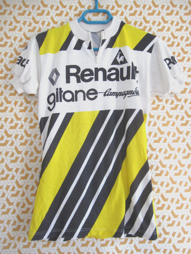 Maillot cycliste renault - maillot,