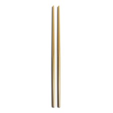 Baguettes Sushi Or Paire Acier