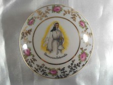 BOITE A BIJOUX / BONBONNIÈRE " COMMUNION SOLENNELLE " EN PORCELAINE DE LIMOGES 