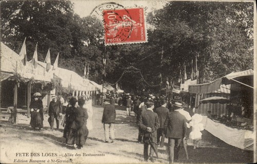 Fête des loges allée - fête, —