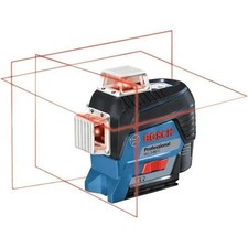 Laser lignes - BOSCH - GLL 3-80 C - 3 lignes 360° - Batterie 12V - Précision ...