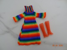 Rare tenue vintage Delavennat pour la poupée mannequin Sheila