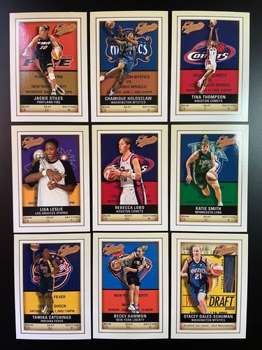 2002 fleer authentix - 2002, wnba-pick