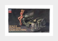 1:24 HASEGAWA Jeep Willys Mb U.S 1/4 Ton 4X4 Military Ut.Truck 1942 Kit HA52249