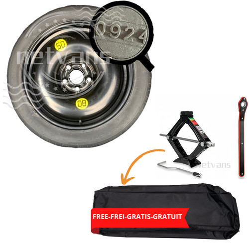 Roue secours 17 - roue, 17"