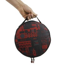 Rangement pratique pour poêles à frire et vaisselle d'extérieur design compac