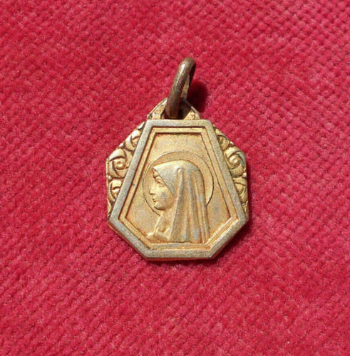 Vierge marie médaille - ,