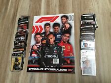 TOPPS F1 2020.  LES 232 STICKERS COMPLET , ATTENTION = VENTE SANS ALBUM
