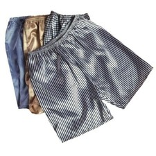 Hommes Satin Boxer Short