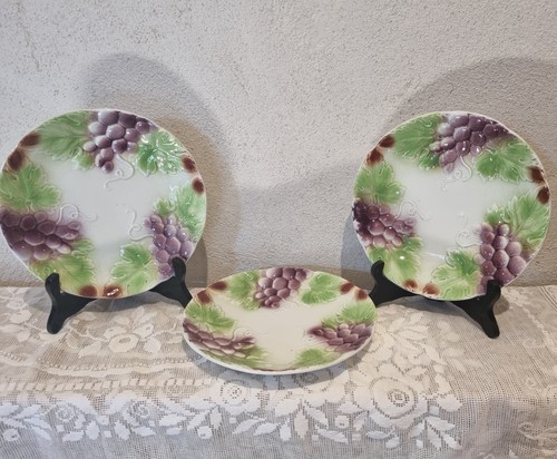 Assiettes en barbotine - ,