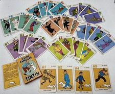 Jeu de familles TINTIN - Carta