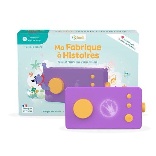 Boîte histoires lunii ma - histoires,