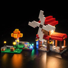 Kit d'éclairage LED pour LEGO Minecraft ¤ La ferme du moulin ¤ 21262 ¤NEUF + PDF