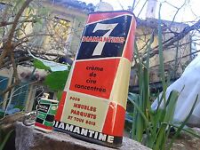 bidon triangulaire Diamantine 7 & porte clé vintage