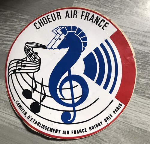 Rare autocollant air france - autocollant,