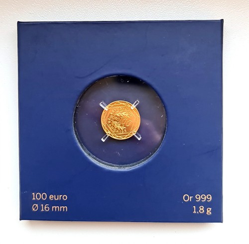 100 euros monnaie paris - or,