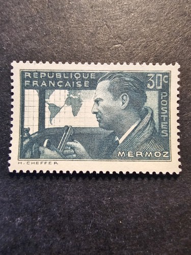 France timbre aviateur jean - timbre,
