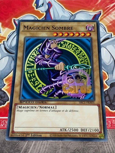 Carte magicien sombre - gi,