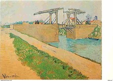 Art - Peinture - Vincent Van Gogh - Le pont levis - CPM - Voir Scans Recto-Verso