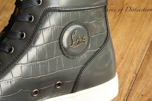 Louboutin gris crocodile - louboutin, hi