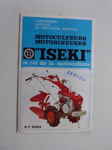 Prospectus catalogue agricole - prospectus,
