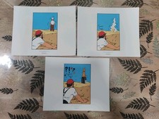 Lot De 3  planches Tintin
