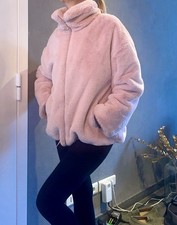 Manteau bomber veste en fausse