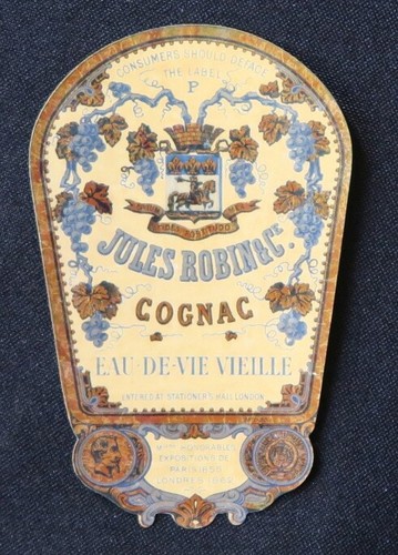 Ancienne étiquette cognac - ancienne,