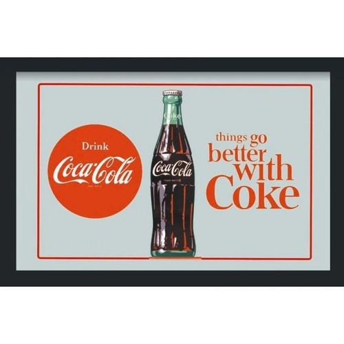 Cadre miroir coca cola - cadre, 20