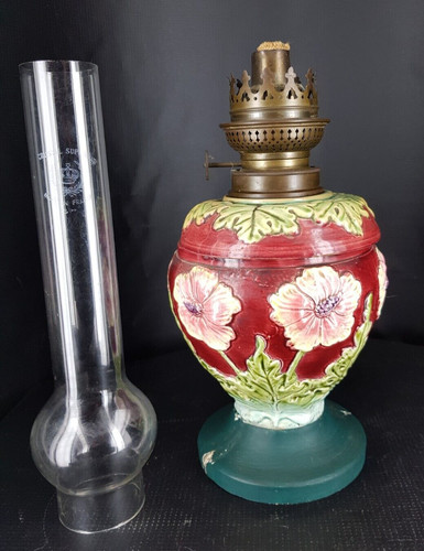 Lampe pétrole ancienne - à,
