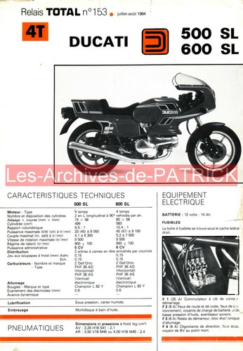 Ducati 500 600 sl - et,