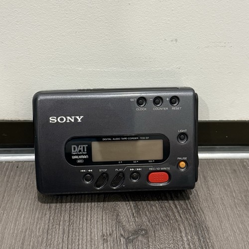 Sony tcd dat - sony, tcd-d7