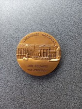 MÉDAILLE BRONZE ASSEMBLÉE NATIONALE LOIC BOUVARD RÉSISTANT VICE PRESIDENT DÉPUTÉ