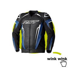Blouson cuir moto RST Tractech