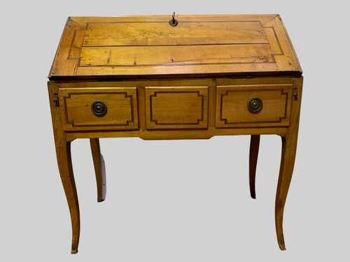 Bureau pente style louis - de,