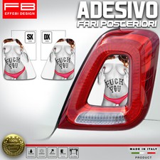 Adhésifs Stickers Fiat 500 Abarth 595 695 Phares Phare Fuck You Sexy Seins Hot