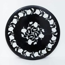 24 " Rond Marbre Incrustation