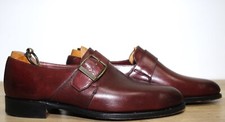 Chaussures à boucles GRENSON ANNIVERSARY MONKSTRAP 8E/F UK 42FR Made in England