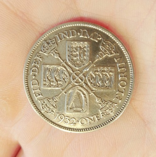 Monnaie argent one florin - monnaie, en