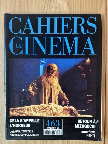 Cahiers cinéma 463 - cinéma,