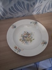 ancien plat villeroy et boch la libellule  signé