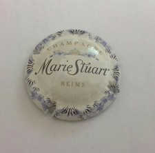 Capsule de Champagne MARIE STUART Reims blanche et bleue 