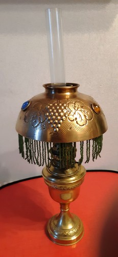 Lampe pétrole ancienne - lampe,