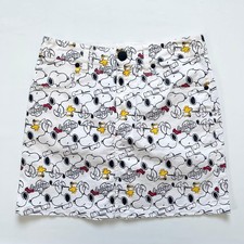 Jupe de golf blanche pour